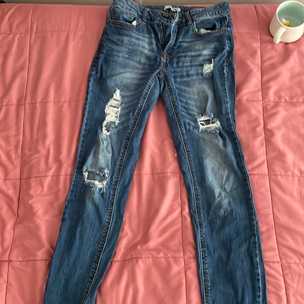 ripped jeans